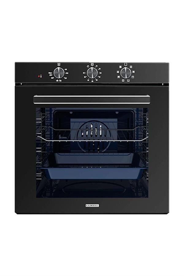 Luxell A68-SF3 88 Lt Süper Kristal Ankastre Siyah Fırın