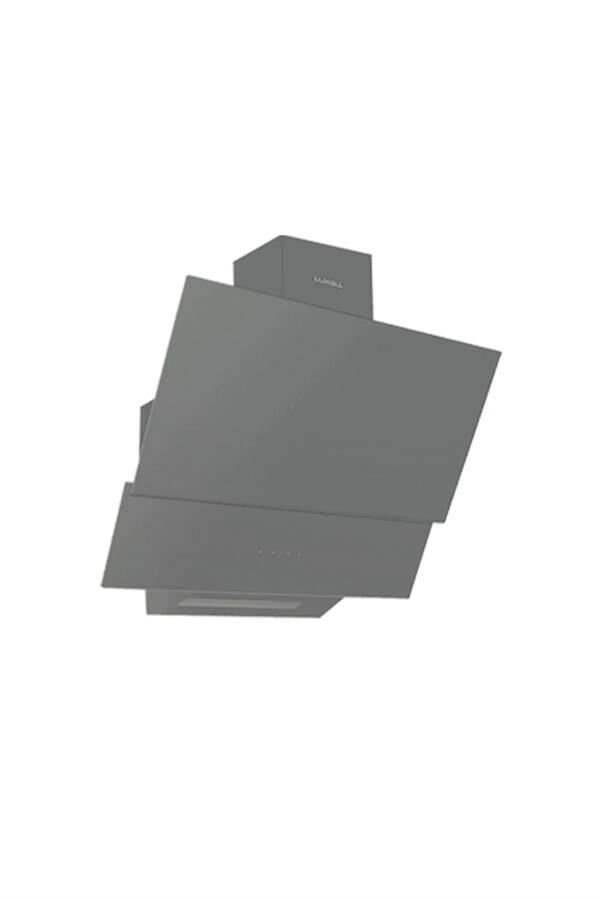 Luxell Platinum Gri 2'li Ankastre Set(88 Litre A-68 Sgf3 Platinum Metalik Gri Ankastre 9+1 Programlı Dijital Fırın / DA-835 Gri Davlumbaz)