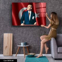 Atatürk Cam Tablo