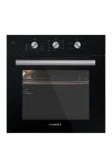 Luxell A6SF2 MT Siyah Kristal Ankastre Fırın