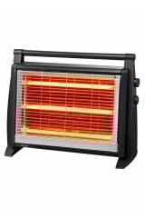 Luxell Lx-2831 Buharlı Quartz Isıtıcı Siyah