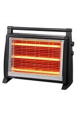 Luxell Lx-2831 Buharlı Quartz Isıtıcı Siyah