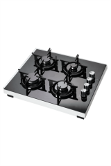 Luxell 40Tshdf Siyah Set Üstü Doğalgazlı Cam Ocak