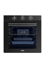 Luxell A68-SF3 88 Lt Süper Kristal Ankastre Siyah Fırın