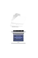 Luxell 2'li Platinum Beyaz Ankastre Set (A68-SGF3 Beyaz Fırın / DA6 835 Beyaz Davlumbaz)
