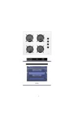 Luxell 2'li Platinum Beyaz Ankastre Set(A68-SGF3 Beyaz Fırın / OC88 Beyaz Ocak)